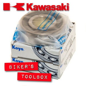 Kawasaki Z1 Series Front Wheel Bearing Set