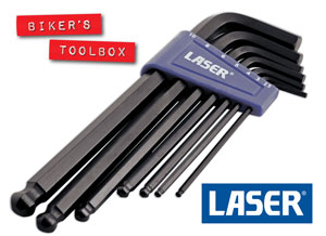 7 Piece Ball Ended Hex Key Set